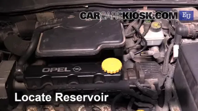 1999 Opel Astra Elegance 1.6L 4 Cyl. Windshield Washer Fluid Add Fluid